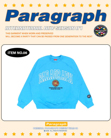 22SS Shield Embroidery Sweatshirt (No.6)